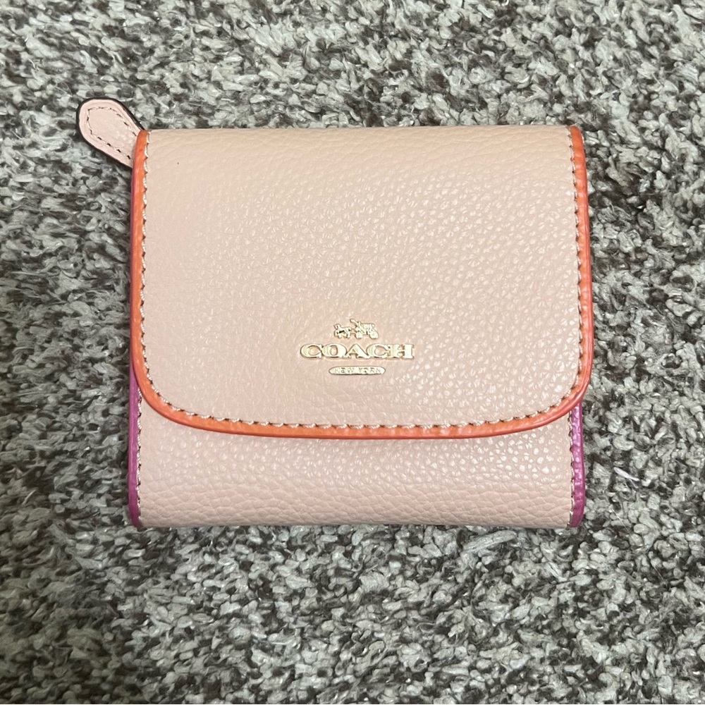 Pink Coach Wallet